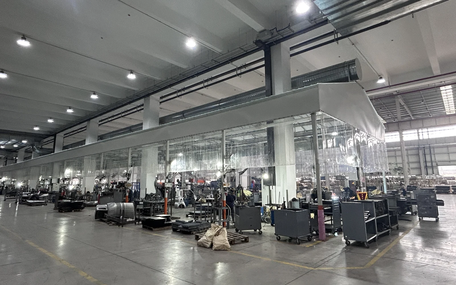 Metalworking and component production workshop