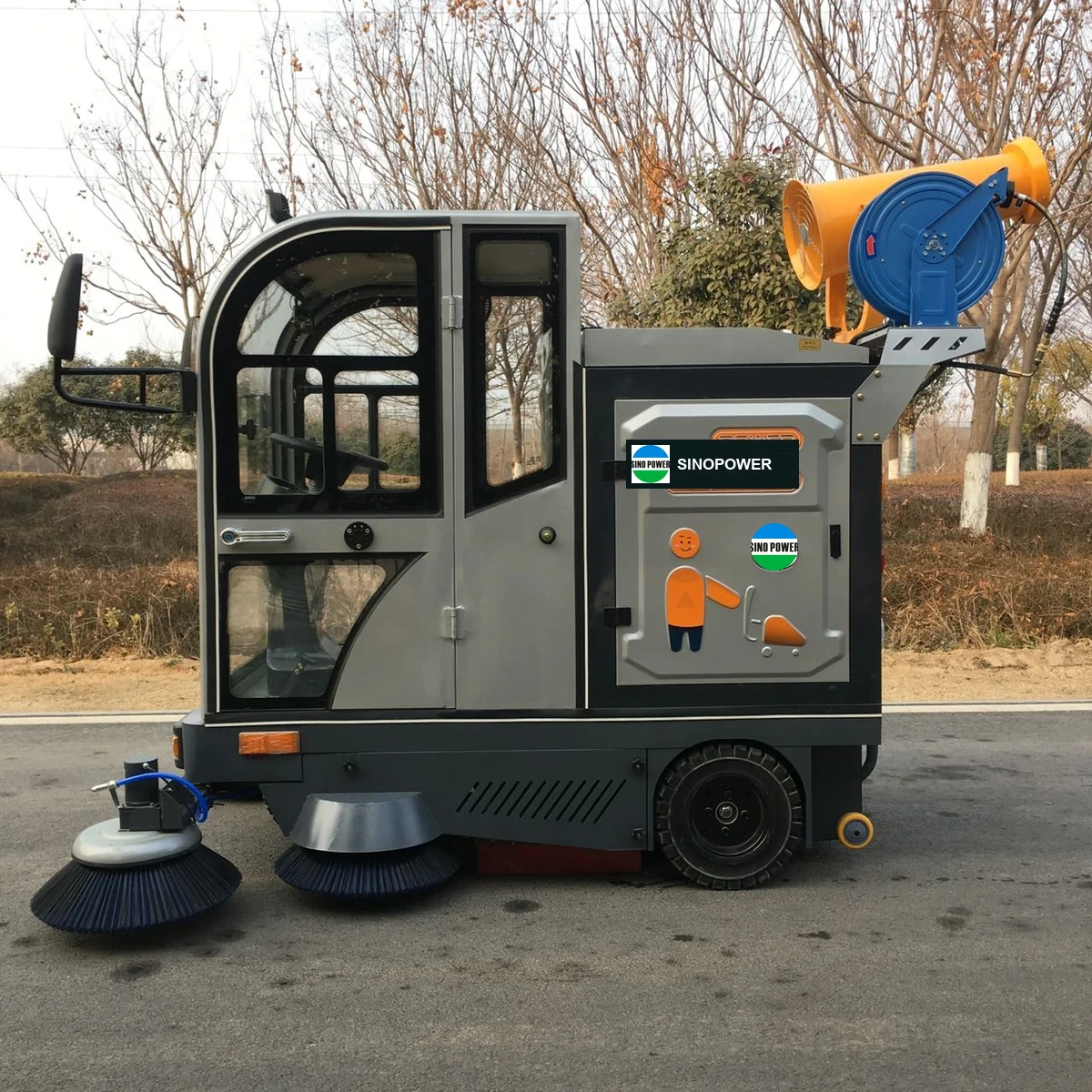 HF-SP-D Enclosed Five-Brush D Sweeper