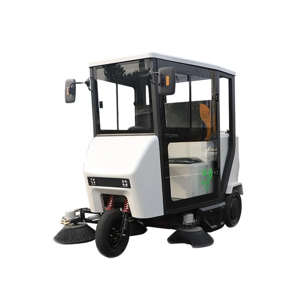 HF-YF-180 Cabin Ride-On Road Sweeper